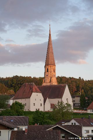 Gemeinde Reut Landkreis Rottal-Inn Taubenbach Pfarrkirche St. Alban (Dirschl Johann) Deutschland PAN